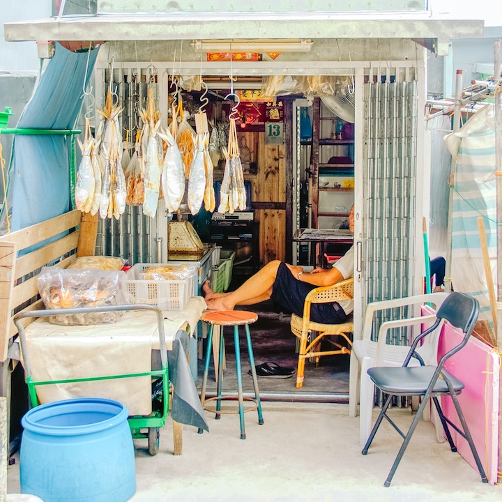 Tai O Fishing Village Guide, Lantau Island, Hong Kong: Dried Seafood Market